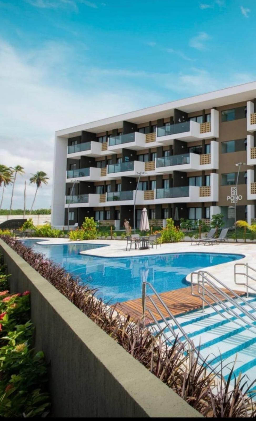 Flat Manabeach06 Com Vista Piscina Muro Alto Pôrto das Galinhas
