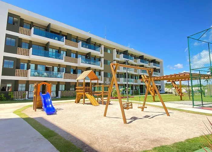 Flat Manabeach06 Com Vista Para Piscina Muro Alto Porto De Galinhas
