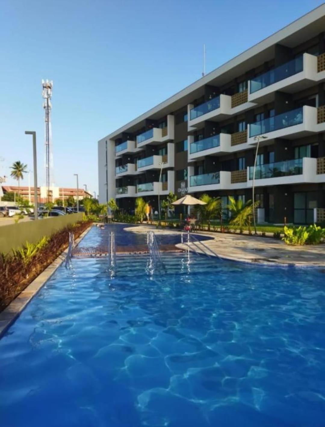 Flat Manabeach06 Com Vista Piscina Muro Alto *