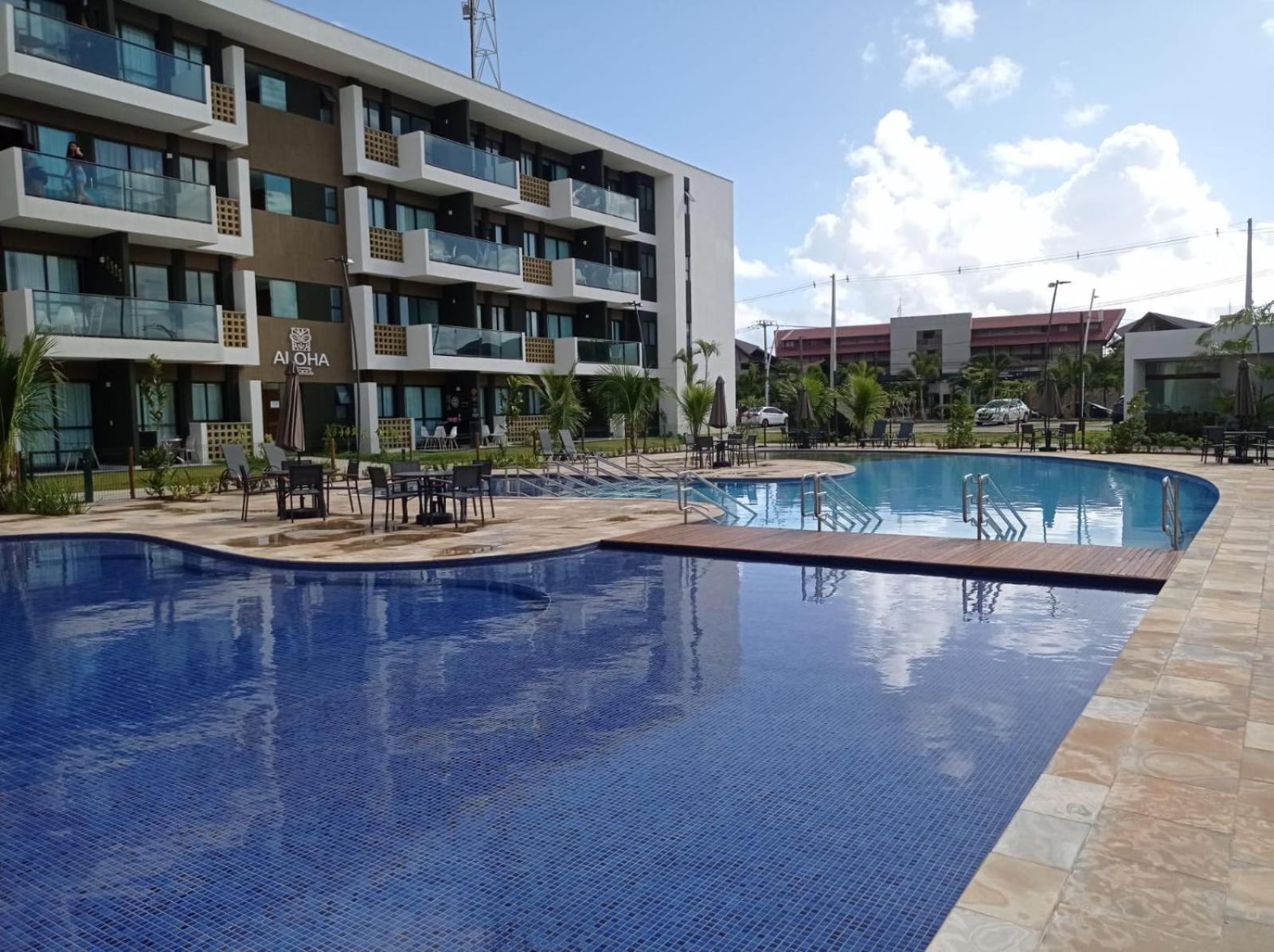 Apartment Flat Manabeach06 Com Vista Piscina Muro Alto