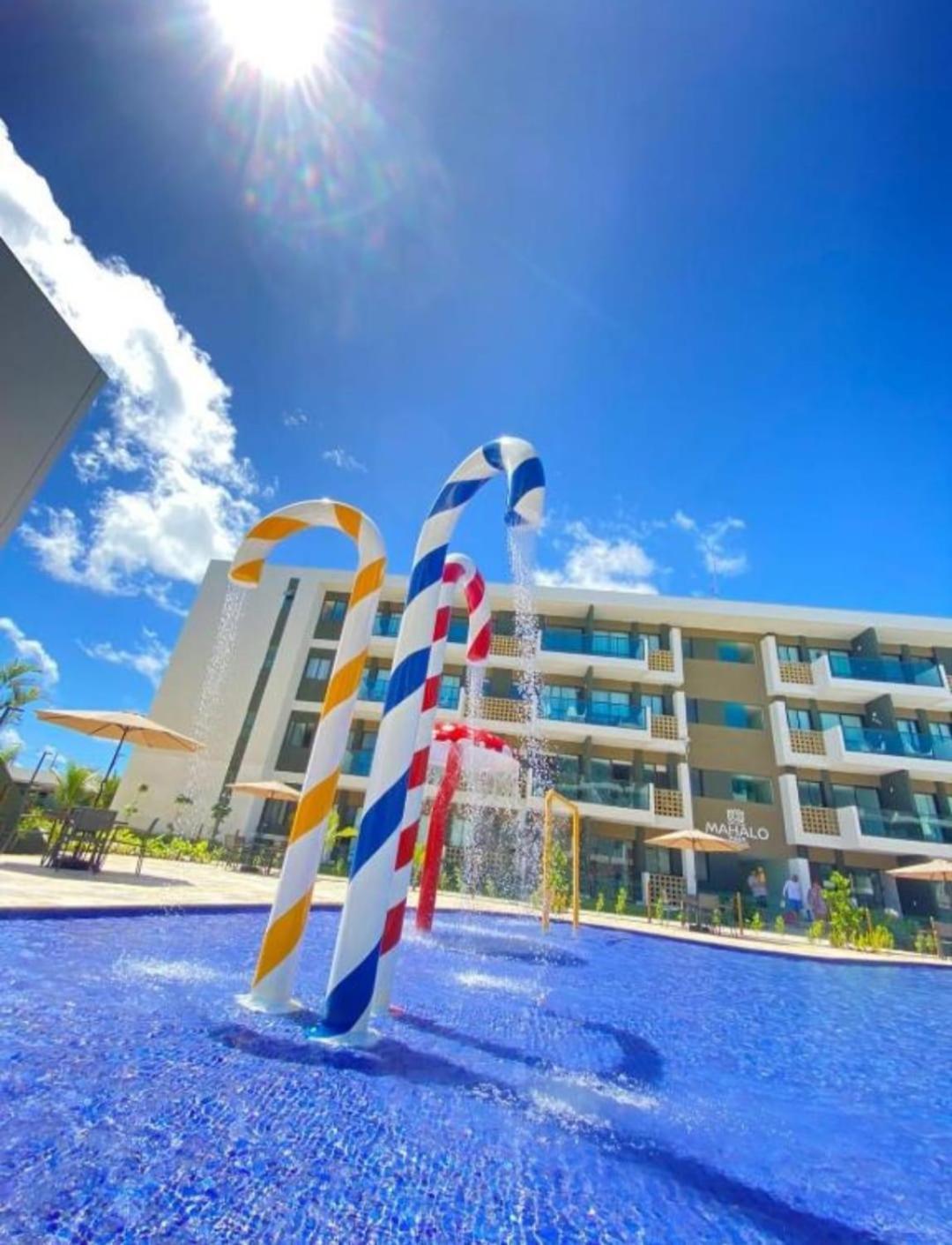 Flat Manabeach06 Com Vista Piscina Muro Alto Porto de Galinhas