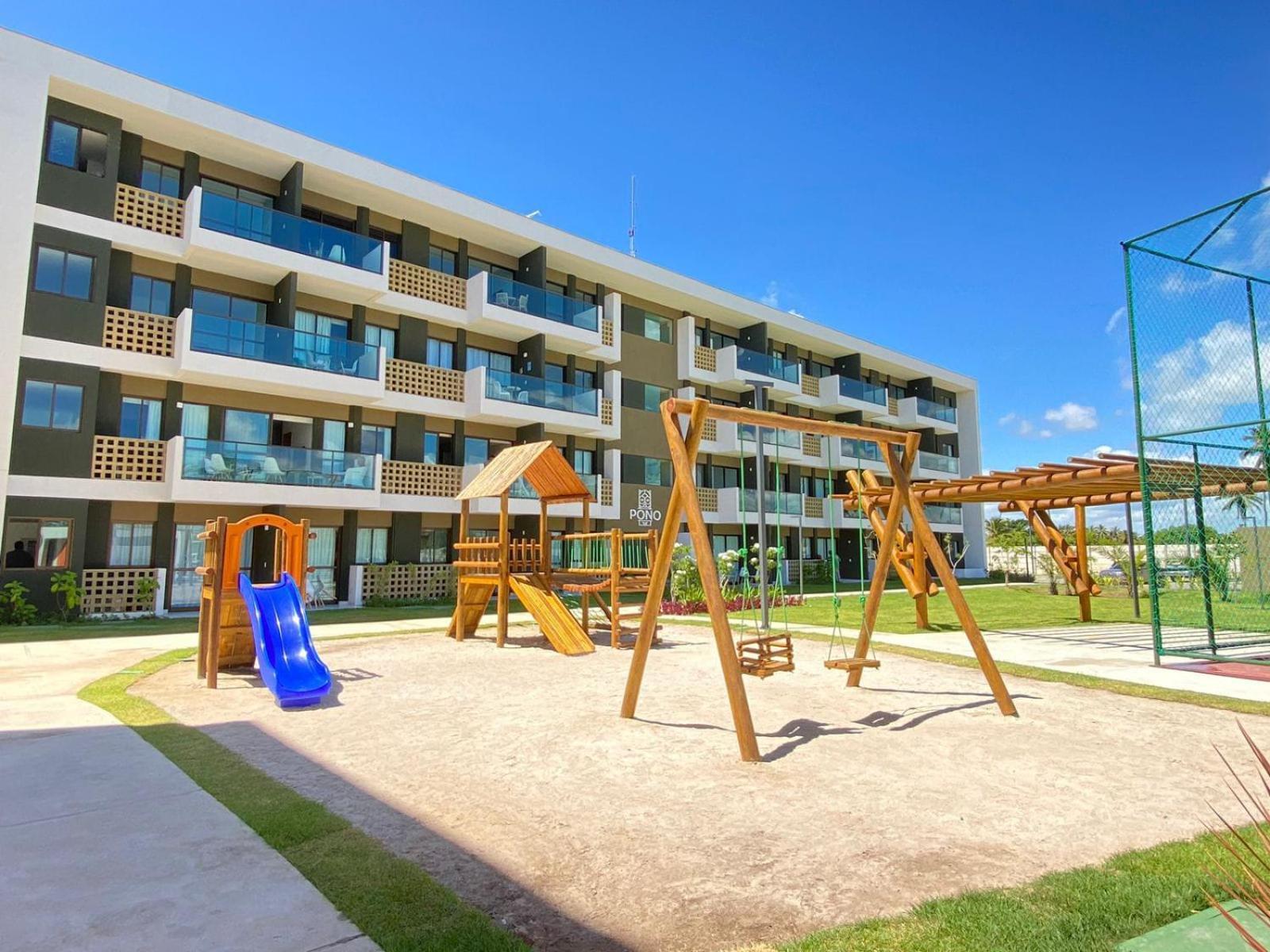Flat Manabeach06 Com Vista Piscina Muro Alto Apartment *