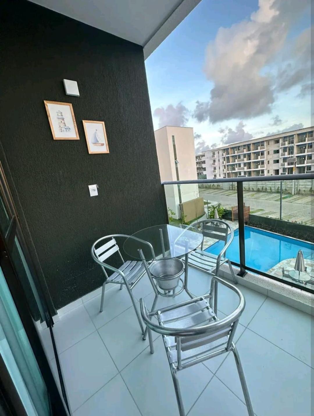 Apartment Flat Manabeach06 Com Vista Piscina Muro Alto *