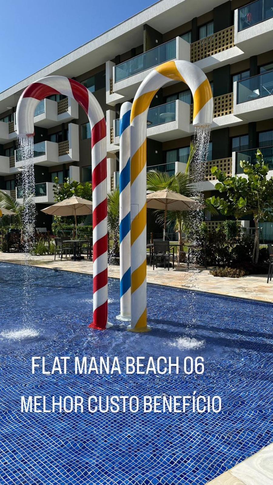 Flat Manabeach06 Com Vista Piscina Muro Alto Apartment Porto de Galinhas